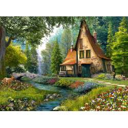 CASTORLAND Puzzle Lesní chata 2000 dílků 2