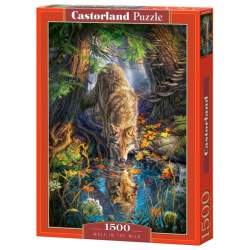 CASTORLAND Puzzle Pijící vlk 1500 dílků