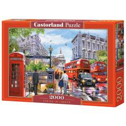 CASTORLAND Puzzle Jarní Londýn 2000 dílků