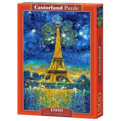 CASTORLAND Puzzle Oslavy Paříže 1500 dílků