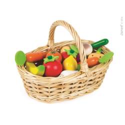 Janod Zelenina a ovoce v košíku 24 ks 2