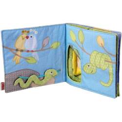 Haba Textilní kniha pro nejmenší Slon Egon 2