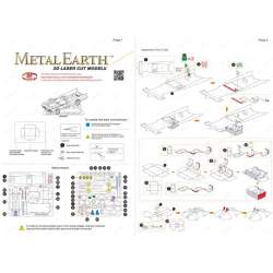 METAL EARTH 3D puzzle Batman: Batmobile (TV Series) 2