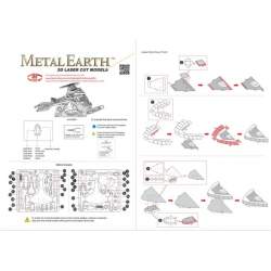 METAL EARTH 3D puzzle Star Trek: Klingon Vor'cha class 2