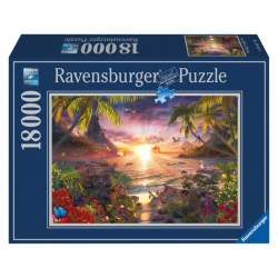 RAVENSBURGER Puzzle Západ slunce v ráji 18000 dílků