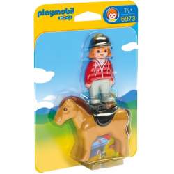PLAYMOBIL® 1.2.3 6973 Jezdkyně s koněm 2