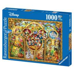 RAVENSBURGER Puzzle Disney - Nejkrásnější pohádky 1000 dílků