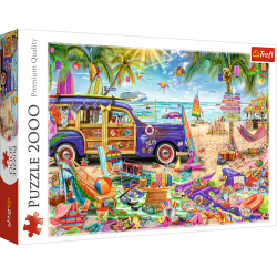 TREFL Puzzle Tropická dovolená 2000 dílků 2
