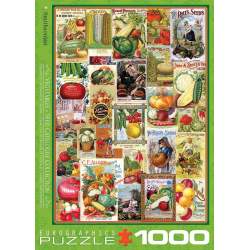 EUROGRAPHICS Puzzle Katalog semínek: Zelenina 1000 dílků