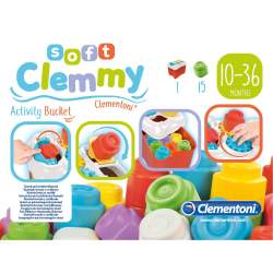 BABY CLEMENTONI Soft Clemmy - Box s aktivitami a 15 kostkami