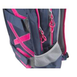 OXYBAG Školní batoh Sport Blue Line Pink