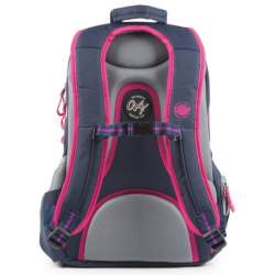 OXYBAG Školní batoh Sport Blue Line Pink 2