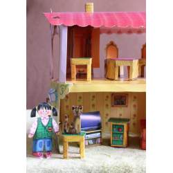 AKSJOMAT Domeček pro panenky – Jednoduché modely pro děti 2