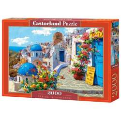 CASTORLAND Puzzle Jaro v Santorini 2000 dílků