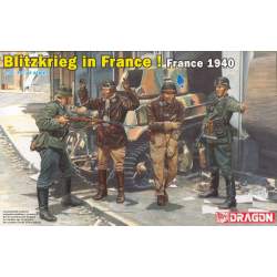 Model Kit figurky 6478 - Blitzkrieg in France! (France 1940) (1:35)