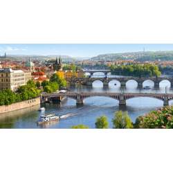 CASTORLAND Puzzle Vltavské mosty 4000 dílků