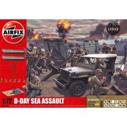 Gift Set diorama A50156A - D-Day 75th Anniversary Sea Assault (1:72)
