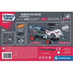 CLEMENTONI Science&Play Mechanická laboratoř: Závodní auto Supercar 2