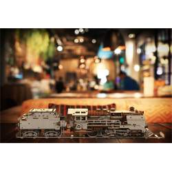 WOODEN CITY 3D puzzle Dřevěný Express s tendrem a kolejemi 580 dílů 2