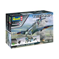 Plastic ModelKit TECHNIK letadlo 00457 - Supermarine Spitfire Mk.Ixc (1:32)