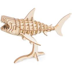 ROBOTIME Rolife 3D dřevěné puzzle Žralok 41 dílků