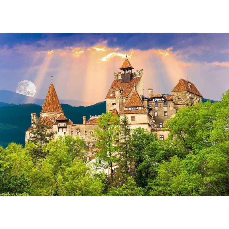 ENJOY Puzzle Drákulův hrad