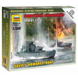Wargames (WWII) loď 6164 - Soviet Armored Boat (1:350)