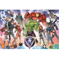 TREFL Puzzle Super Shape XL Avengers 160 dílků 2