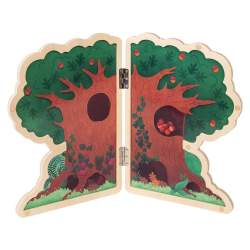 JANOD Magnetická hračka Strom s lesními zvířaty 2