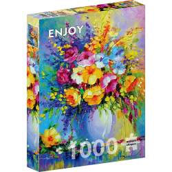ENJOY Puzzle Kytice letních květů 1000 dílků 2