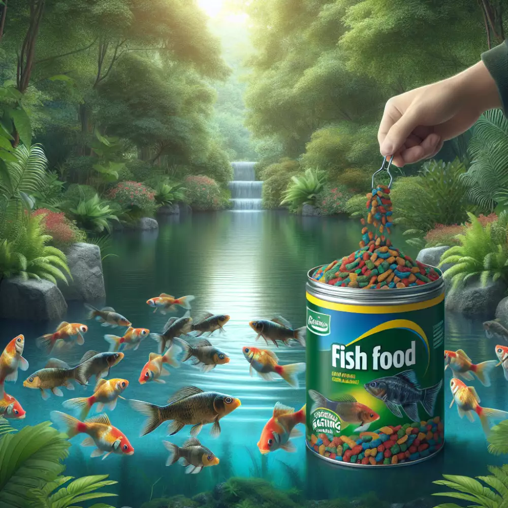 krmení pro jezírkové ryby